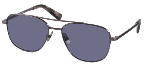 Garrett Leight EL CAPITAN col.PW-BKSLT Pewter-Black Sleet Tortoise/Semi-Flat Navy Polar