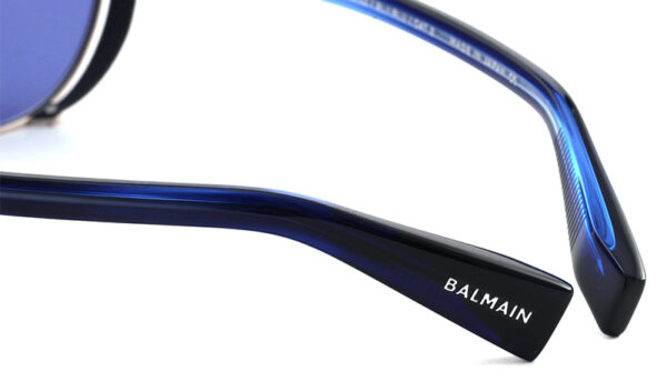 BALMAIN BRIGADE IV BPS120 col.C Brushed Silver-Blue Swirl